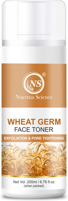Nuerma Science Wheatgerm Face Toner for Pore Tightening with Vitamin C & Witch Hazel Men & Women(200 ml)