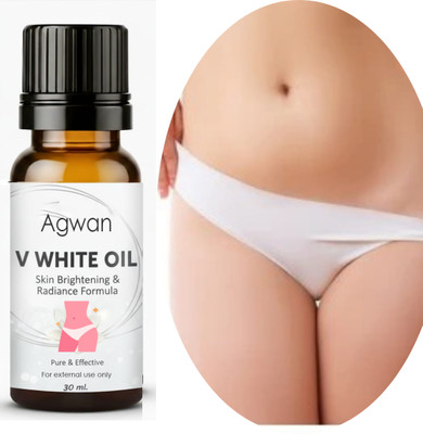 Agwan V-White Massage Oil for Women help in skin toning oil Natural oil -W8 Women(30 ml)