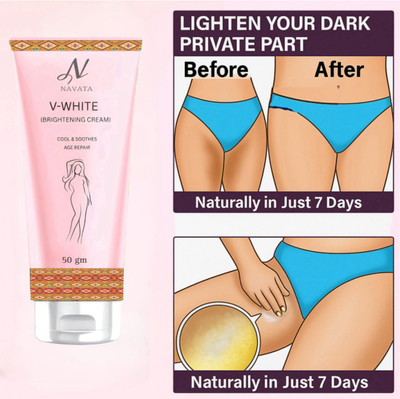 NAVATA intimate v Skin Brightening cream Men & Women(50 ml)