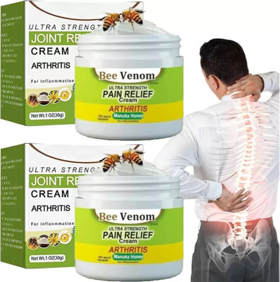 ACTIVEWOW Bee Venom Joint and Bone Cream, Provides for Sholder,Neck,Nipple Pain Cream(2 x 50 g)