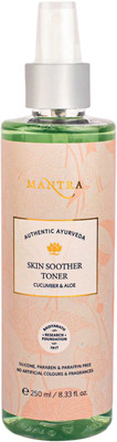 MANTRA Skin Soother Toner Cucumber & Aloe 250ml Men & Women(250 ml)