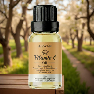 Agwan Vitamin C Moisturizer | Face & Body Oil with Vitamin E & Avocado Men & Women(100 ml)