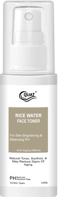 QUAT Rice Water Hydrating Toner with Hyaluronic for Oily skin, Alcohol-Free Men & Women(100 ml)