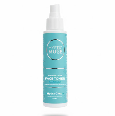 Mysticmuse Aqua Hydra Toner Aloe Vera, Vitamin E, Hyaluronic Acid, Deep Intense Hydrating Men & Women(100 ml)