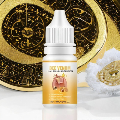 ACTIWOW Bee Venom Nail Fungus Solution for Healthy Nails & Fungus Relief Men & Women(10 ml)