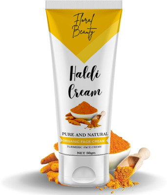 FLORAL BEAUTY Face Malai Cream for Skin Glow, Enhanced with Nutmeg for Pigmentation,(100 g)