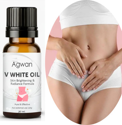 Agwan V-White Massage Oil for Women help in skin toning oil Natural oil -W21 Women(30 ml)