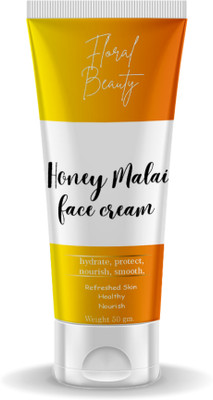 FLORAL BEAUTY honey malai face cream for use all person(100 ml)