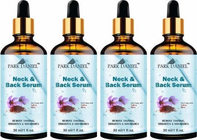 PARK DANIEL Neck & Back Whitening Serum for Tan Removal Pack of 1 of 30ML(120 ml)