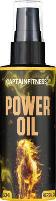 CaptainFitness POWER OIL masage FOR MEN (41) Hair Oil(50 ml)