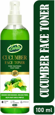 Zubron Organics Cucumber toner for Skin Hydrating, Anti Pigmentation, Sunburn Treats Open Pores Men & Women(100 ml)