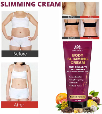 INTIMIFY Weight Loss Belly Fat Burner fat loss Shape Up Anti-Cellulite Slimming Cream Men & Women(100 g)
