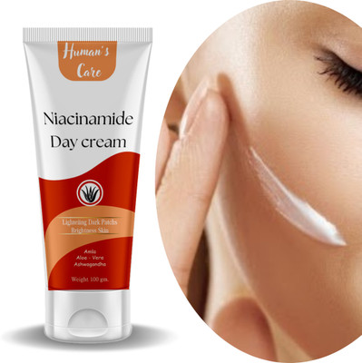 HUMAN'SCARE Niacinamide Day cream Face for Acne Marks, Blemishes & Acne Prone Skin Women(99 g)