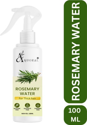 AQUORAL Rosemary Water Spray for Hair Growth| Mist for Hair Fall Control Men & Women(100 ml)