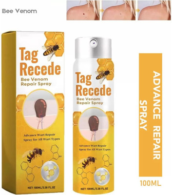 Bee Venom Tag Recede Fast-Acting Spray for Skin Tag & Tan Reduction Men & Women(100 ml)