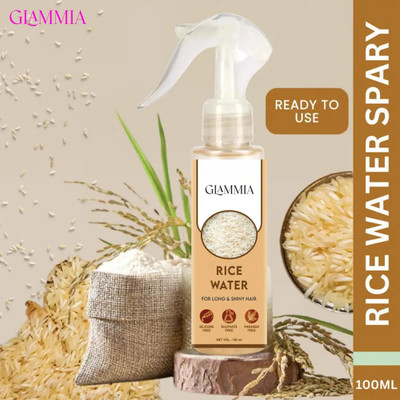 GLAMMIA Fermented Rice Water Spray | For Thicker And Shinier Hair Men & Women(100 ml)