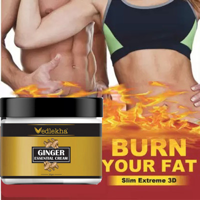 Vedlekha Fat Burner Cream Or Anti Cellulite Cream, Fat Burning Weight Loss Full Body- Men & Women(50 g)