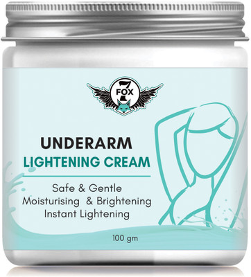 7 FOX Dark Underarm Whitening Cream For Whitening Lighten and Brighten Skin-(100 g)