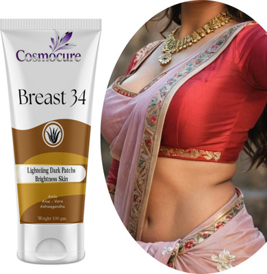 cosmocure Breast 34 Cream jkjkl with Naural Herbs and Ingredients Women(99 ml)