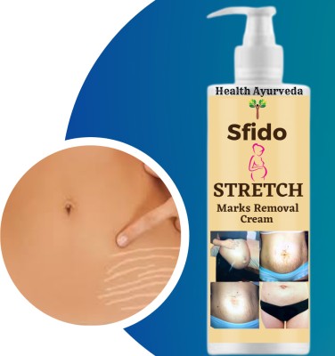 Health Ayurveda Sfido Stretch Marks Cream to Help Minimize , Stretch Marks & Even Out Skin Tone