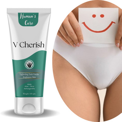 HUMAN'S CARE V Cherish Intimate Area Whitening Cream skin lightening cream private area Men & Women(99.1 ml)
