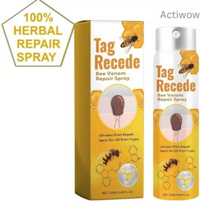 ACTIWOW Tag Recede Bee Venom Spray for Natural Skin Tag Healing Solution Men & Women(100 ml)