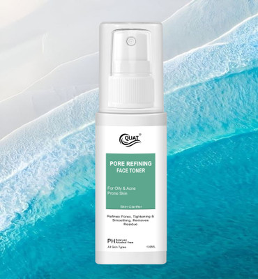 QUAT Smooth & Refine Pore Toner Reduces Dark Spots & Pigmentation, Tightens Pores Men & Women(100 ml)