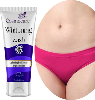 cosmocure Whitening Wash Women, or Fragrance Non Staining Washable for Female Men & Women(90 g)