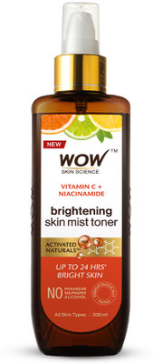 WOW SKIN SCIENCE Vitamin C Skin Mist Toner Men & Women(200 ml)