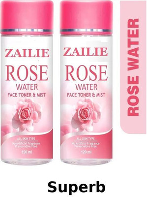 Zailie Rose Petal Toner Leaves Skin Soft and Smooth Men & Women(240 ml)