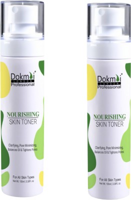 DOKMAI LONDON Nourishing Skin Toner Clarifying| Pore Minimizing| For All Skin Types( Pack 2) Men & Women(100 ml)