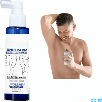 GOIEZ Underarm Spray For Bright Glow And All-day Fresh Comfort 100ml (pack Of 1) Men & Women(100 ml)