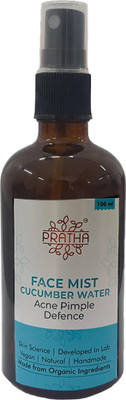 PRATHA Facial Tonic Mist | Pure Cucumber water Men & Women(100 ml)