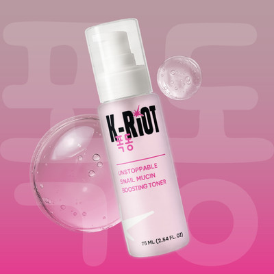 K-RIOT Unstoppable Snail Mucin Boosting Toner Men & Women(75 ml)