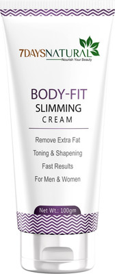 7 Days Fat Burner Toner cream A belly fat reduce weight loss fat burner slimming cream Men & Women(100 g)