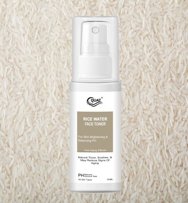 QUAT Rice Water Revitalizing Toner: Hydrate and Brighten Your Complexion Men & Women(100 ml)