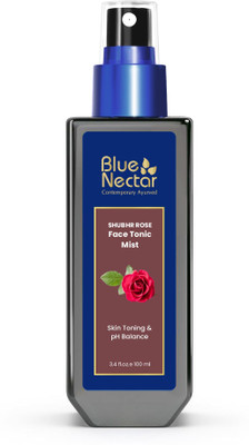 Blue Nectar Shubhr Steam Distilled Rose Toner Water & Face Tonic Mist Men & Women(100 ml)