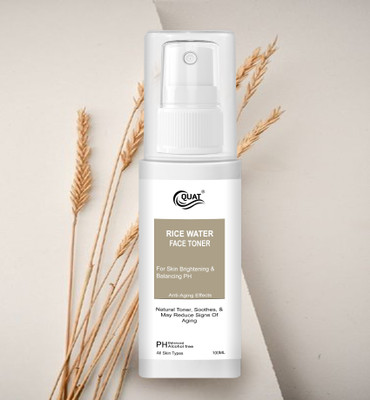 QUAT Nourish & Refresh Rice Water Mist with Glow Boost formula Men & Women(100 ml)