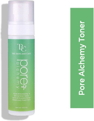 The bath and care Pore Alchemy Toner Oil Control, Pore Tightening & Hydration, All Skin Types Men & Women(100 ml)