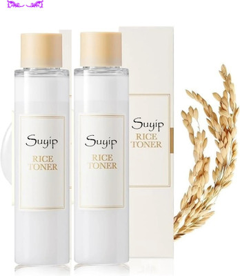 Suyip Natural Rice Water Toner – Double Pack for Clear Complexion Men & Women(200 ml)