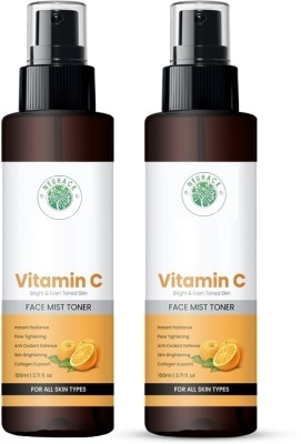 Neuhack Vitamin C Toner for Bright Skin & Tight Pores with Mulberry & Aloe Vera Men & Women(200 ml)