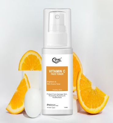 QUAT Vitamin C Face Toner for Glowing Skin Brightening & Refining Effect Men & Women(100 ml)