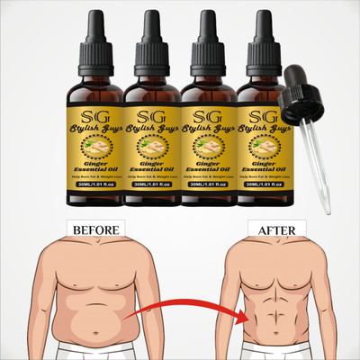 STYLISHGUYS FIT BODY SHAPE AND FAST SLIMMING ESSENTIAL GINGER PURIFY OIL FOR MEN & WOMEN(120 ml)