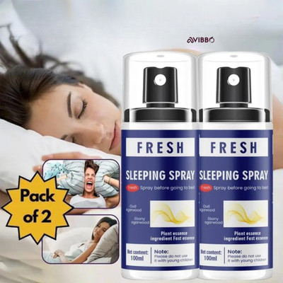 Avibbo Fresh Sleeping Spray Sweet Dreams - Calming Essential Oils For Stress Relief Men & Women(200 ml)