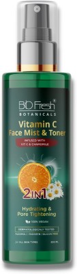 Biofresh Vitamin C Face Mist & Toner 2 in 1 Hydrating and Pore Tightening (200ml) Men & Women(200 ml)