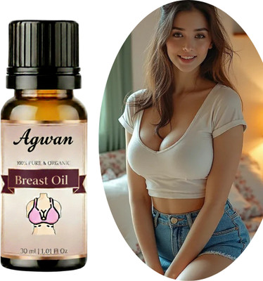 Agwan Breast Massage Oil for Women help in skin toning oil Natural oil -b2026 Women(30 ml)