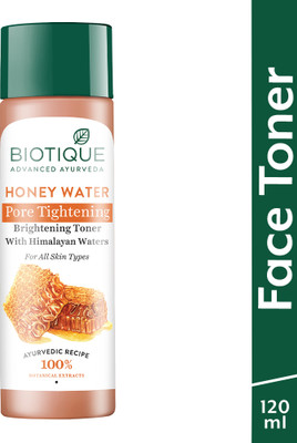 BIOTIQUE Morning Nectar Pore Tightening Brightening Toner | For Visible Flawless Skin. Men & Women(120 ml)