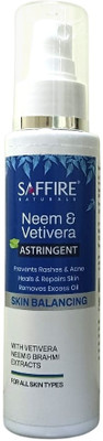 SAFFIRE Neem Vetivera Balancing Astringent Men(100 ml)
