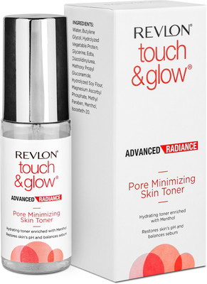 Revlon Touch & Glow Advanced Radiance Pore Minimizing Skin Toner With Vitamin C Women(50 ml)