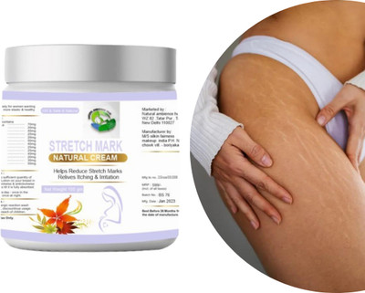 Natural ambience hub Stretch Marks & Scars Cream and Skin Scar removal for pimple marks Men & Women(100 g)